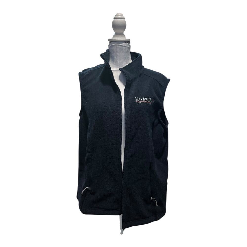 Maverick Natural Resources Edwards Blue Fleece Vest Size L Women's